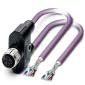 Phoenix Contact - Konfektioniertes Sensor-Aktor-Kabel Bussystem-Kabel SAC-5PY-F/2X 5,0-920
