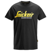 Snickers Workwear - T-Shirt Klassisches Logo T-Shirt 25860400008 XXL schwarz