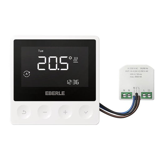 Eberle Controls - Raumthermostat/Uhrenthermostat AP-Uhrenthermostat ATR 4800-16 Raum-/ Fußbodenregle