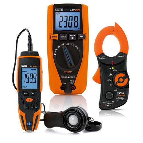 HT Instruments - Messgeräte-Set Leistungsbewertung SOLAR-KIT PV-Anlage