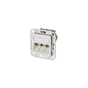 Metz Connect - Kommunikationsanschlussdose Kupfer Anschlussdose E-DAT 1309131102-E rws modul 3x8(8) UPK