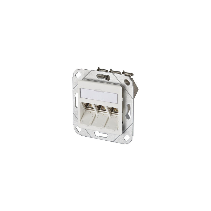 Metz Connect - Kommunikationsanschlussdose Kupfer Anschlussdose E-DAT 1309131102-E rws modul 3x8(8) UPK
