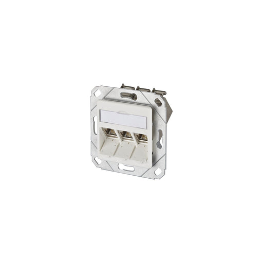 Metz Connect - Kommunikationsanschlussdose Kupfer Anschlussdose E-DAT 1309131102-E rws modul 3x8(8) UPK