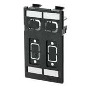 Weidmüller - Frontplatte (Schaltschrank) Einsatzplatte IE-FC-SP-2ST/2D9 2xData, 2xSignal