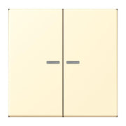 Jung - Bedienelement intelligent Taster 2fach BT LC 17102 201 blanc
