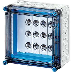 Hensel - Sicherungskasten Sicherungsgehäuse Mi 3221 4xDII 25A