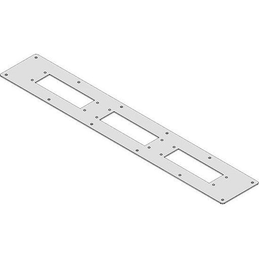 Icotek - Einführungsflansch für Kleingehäuse/Schaltschrank Flanschplatte FP-BG 555x92