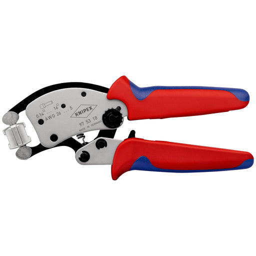 Knipex - Presswerkzeug Kabelschuhe/Verbinder, Aderendhülsen, Schirmanschluss Aderendhülsen-Presszange 97 53 18 SB 0,14-16qmm