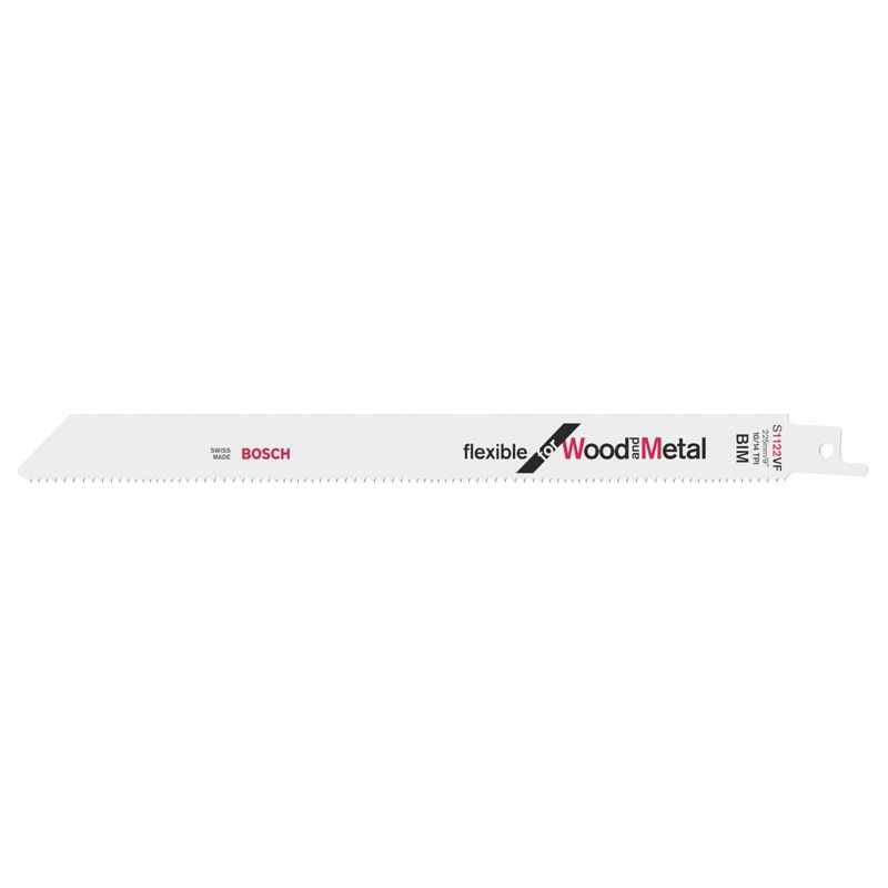 Bosch - Säbelsägeblatt Flexible for Wood and 2608654981 Metal, 5er-Pack − 5 Packung