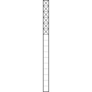 Siedle&Söhne - Kommunikations-Säule Kommunikations-Stele KSF 616-6 SM 1,6m sil/met 6Mod