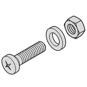 Schroff - Maschinenschraube/Bolzen Schraube 21100404 (VE100) − 5 Packung