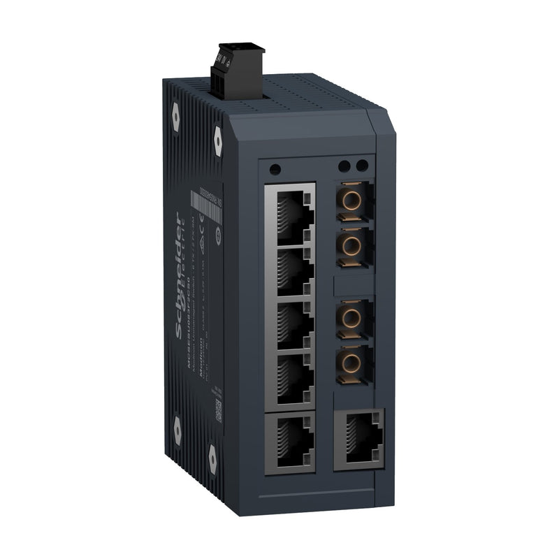 Schneider Electric - Netzwerk Switch Modicon Unmanaged Switch MCSESU083F2CS0 6 Ports Kupfer
