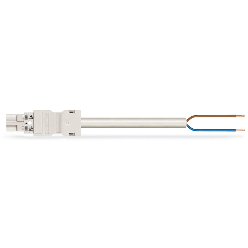 WAGO - Konfektionierte Leitung für steckbare Gebäudeinstallation konfekt. Anschlussleitung 771-8992/207-202 Eca,Stecker