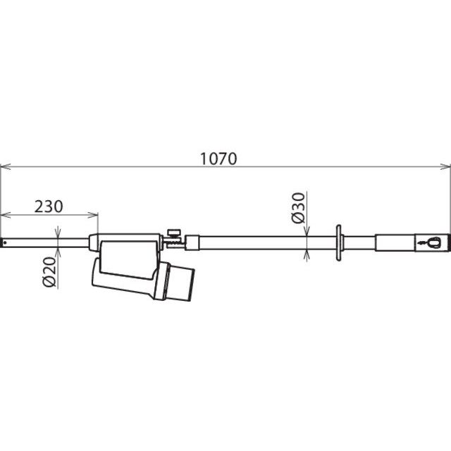 DEHN - Spannungsprüfgerät Spannungsprüfer PHE4 6 S ZK 6kV 50 Hz Kat. S