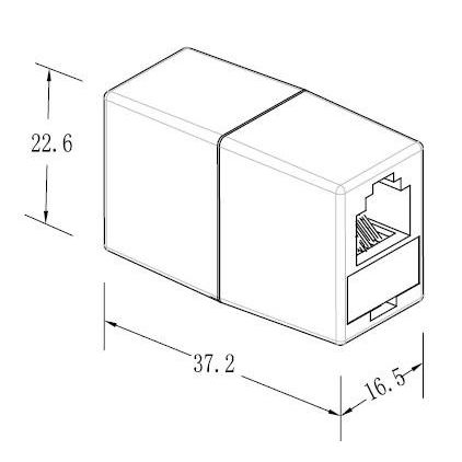 EFB-Elektronik - Modulare Kupplung Modular-Kupplung 37503.1 1:1 geschaltet