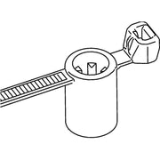 HellermannTyton - Kabelbinder Befestigungsbinder T50SSBS50TE HS sw 160x4,6 − 500 Stück