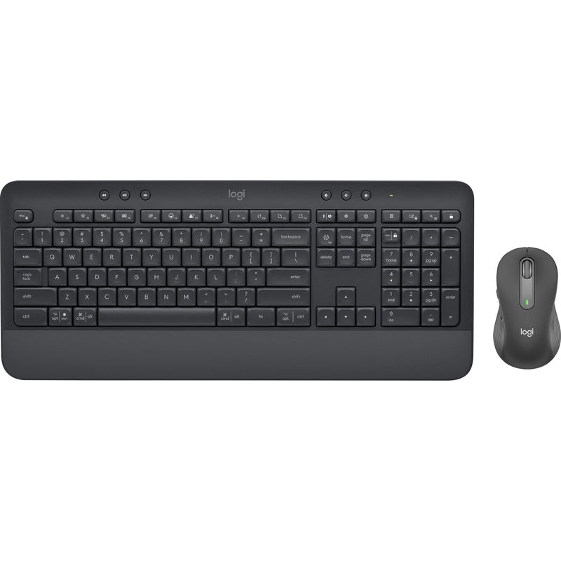Logitech - Tastatur Tastatur/Maus Set MK650 Wireless,BT,grafit