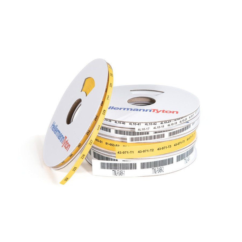 HellermannTyton - Schrumpfschlauch Warmschrumpfschlauch TLFX190YE PO-X YE 30 Rolle 30m
