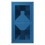 Jung - Abdeckrahmen Rahmen 2-fach LC 982 211 bleu ceruleen 31