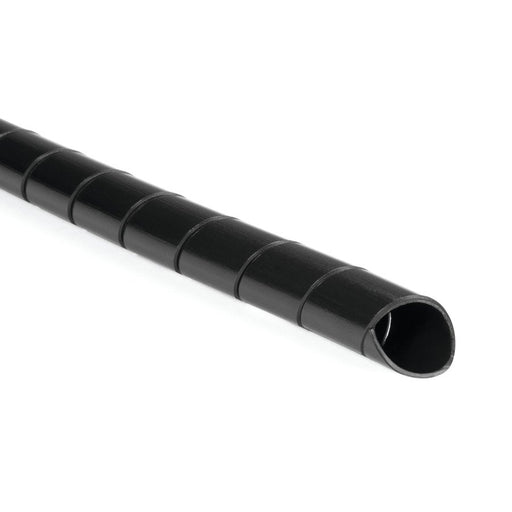 HellermannTyton - Kabelbündelungsschlauch Spiralschlauch SBPAV06-PA6V0-BK(30) schwarz, 30 m − 30 Meter