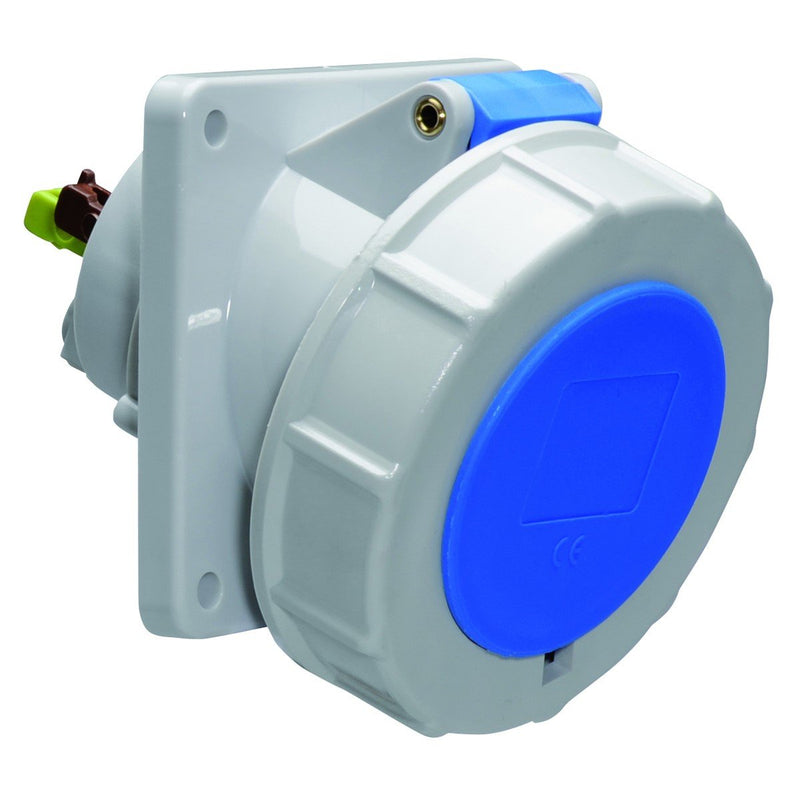 Bals Elektrotech - CEE-Anbausteckdose (IEC 60309) Anbausteckdose geneigt 32A 12853 5p 230V 9h IP67