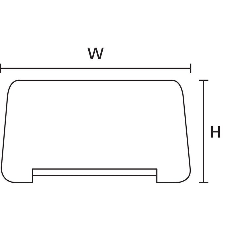 HellermannTyton - Kabelbinder ELTY Kopf ELTYK-POM-BK-Q1 schwarz