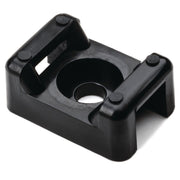 HellermannTyton - Befestigungssockel und -element für Kabelbinder Befestigungssockel CTM1 PA66 BK 100 schwarz − 100 Stück