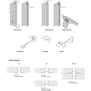 Hera - Mechanisches Zubehör/Ersatzteile für Leuchten Endkappe 21304118002