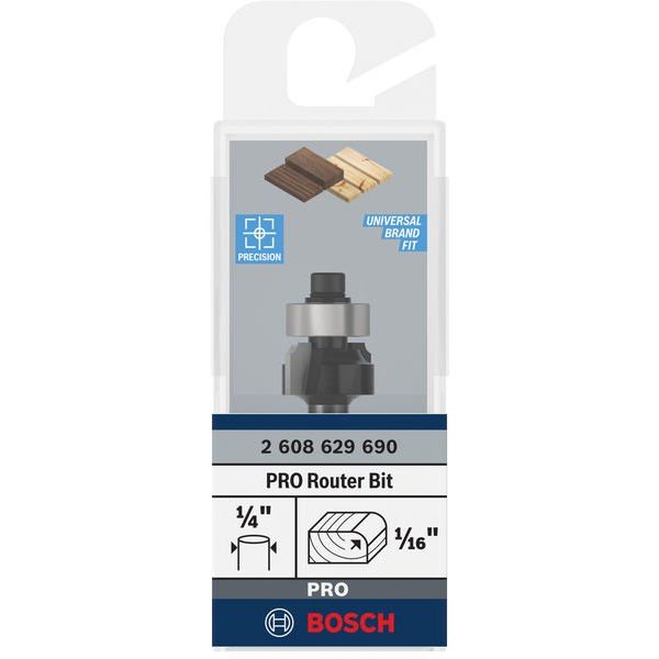Bosch - Fräser PRO Abrundfräser, R 1/16 2608629690 , Schaft