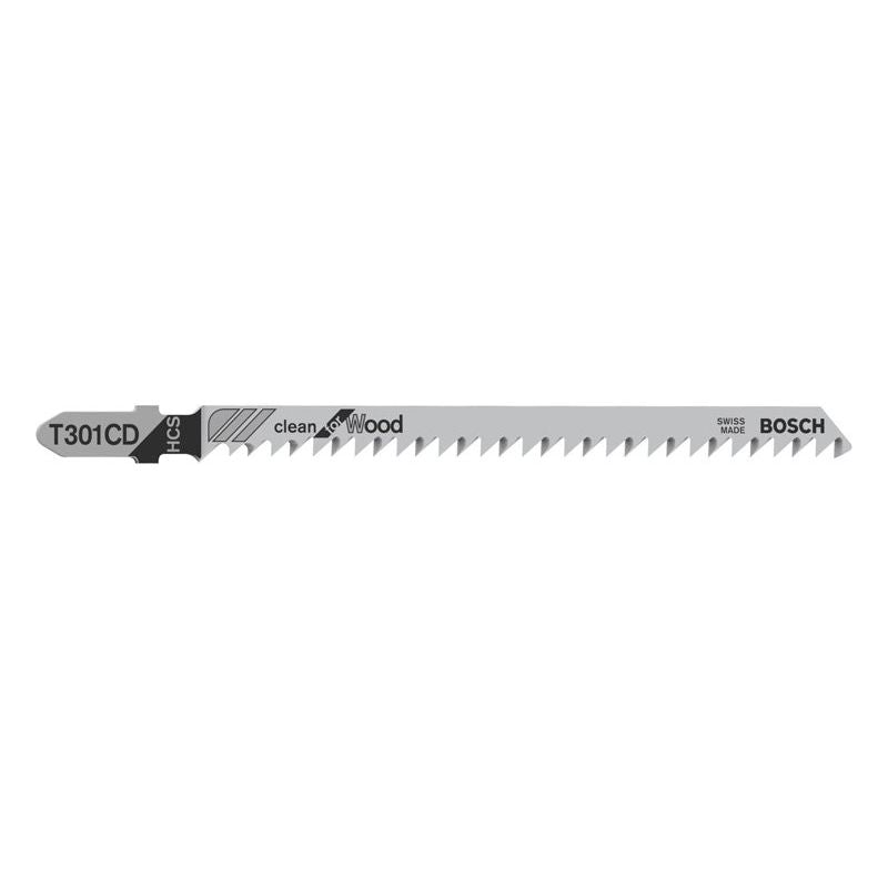 Bosch - Stichsägeblatt Clean for Wood, 3er-Pack 2608637591