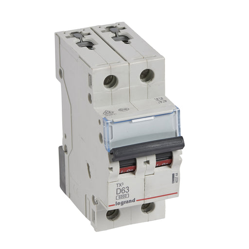Legrand - Leitungsschutzschalter Legrand 403744 D63A 2-polig 6kA