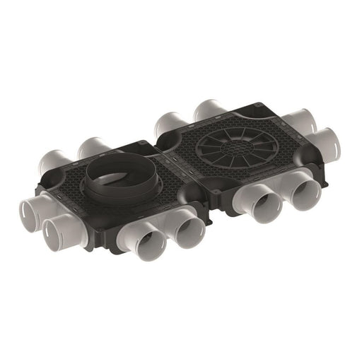 Maico - Luftverteilkasten Luftverteiler doppelt MA-FDV12-75 12 Anschlüsse DN 75