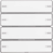 Berker - Bussystem-Tastsensor Tastsensor 4f. Komfort 80144321 m.Beschriftungsfeld