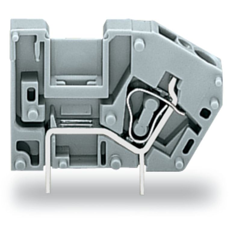 WAGO - Leiterplattenklemme Anreihbare Leiterplattenk. 742-121 2,5 mm²,grau − 300 Stück