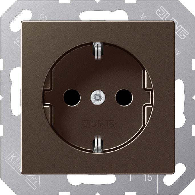 Jung - Steckdose SCHUKO-Steckdose 16A 250V A 1520 N MO ohne Krallen