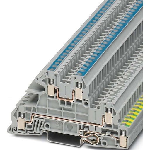 Phoenix Contact - Installations-Etagenklemme Installationsetagenklemme UTI 2,5-PE/L/N 0,2-4qmm 5,2mm gr