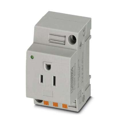 Phoenix Contact - Steckdose Reiheneinbau Steckdose EO-AB/PT/LED/15 − 5 Stück