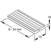 Niedax - Deckel für Kabeltragsystem Deckelstossbrücke DSBA 400