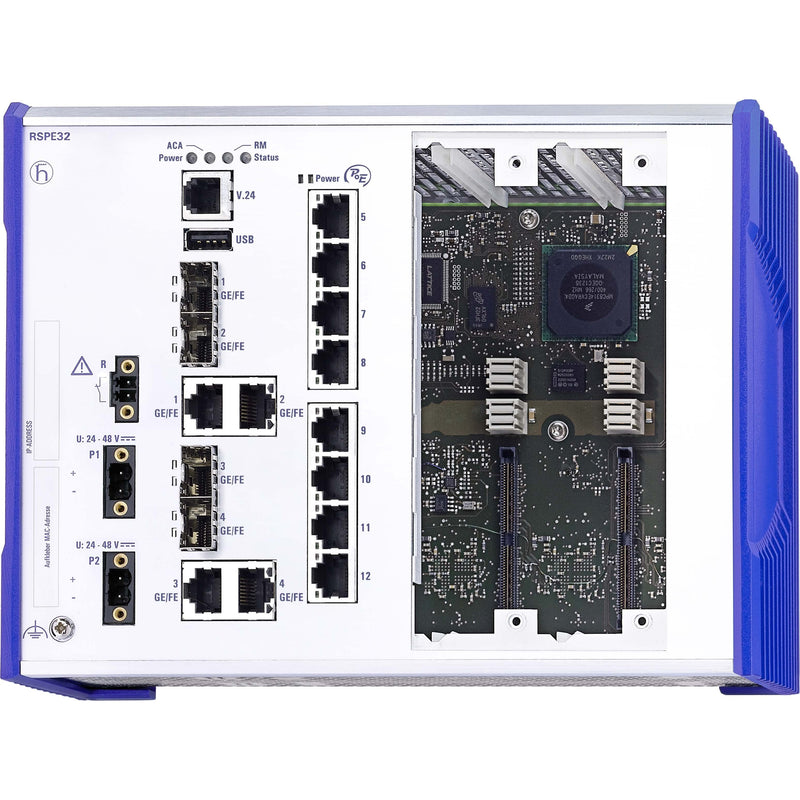 Hirschmann INET - Netzwerk Switch Ind.Ethernet Switch RSPE30-8TX/4C2HV-3S 12 Port, managed − 1 Stück