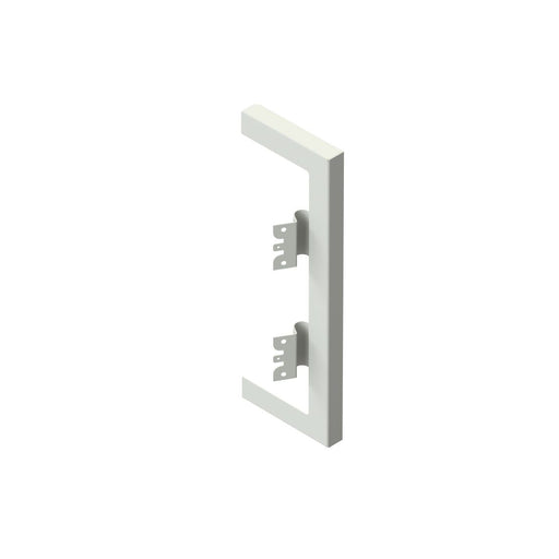 Niedax - Wandanschlussblende für Geräteeinbaukanal GK-Wandabschlussblende DWB 220T70 VW 261x70mm