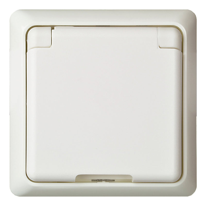 Elso - Steckdose UP-Steckdose Klappdeckel 245034 reinweiß