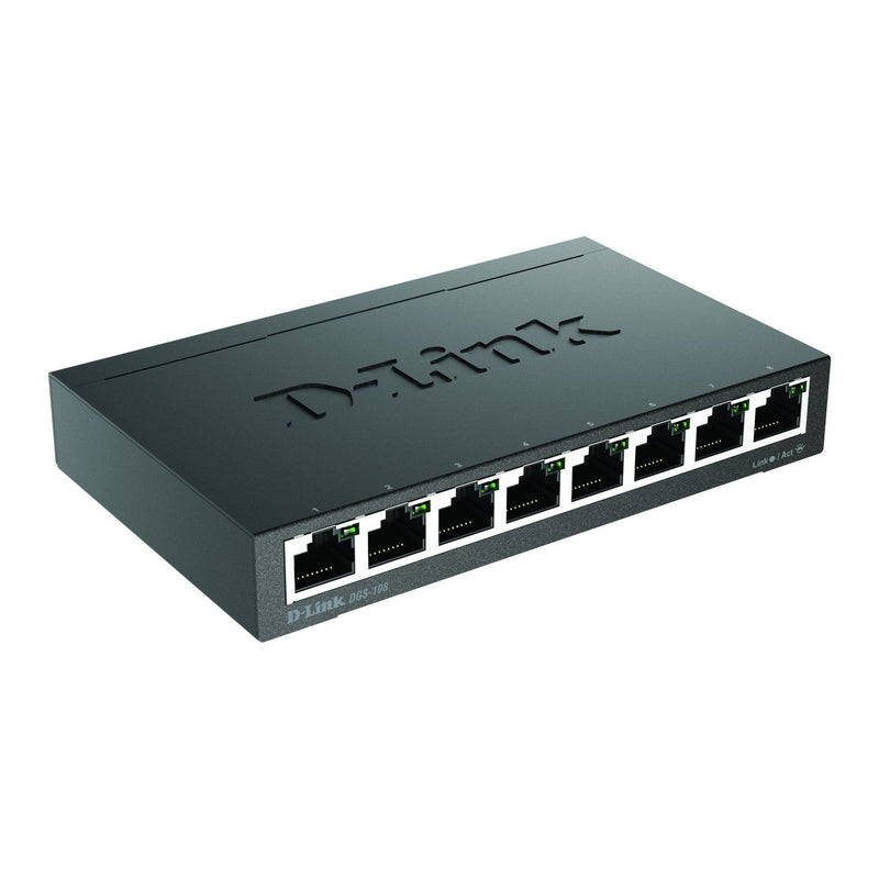 DLink - Netzwerk Switch Gigabit Switch 8-Port DGS-108/E Layer 2