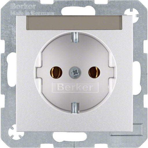 Berker - Steckdose Schuko-Steckd.alu 47501404