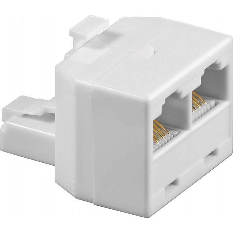 Goobay - Kommunikationstechnik-Adapter ISDN T-Adapter RJ45 93057 RJ45 1xSt-2xBu