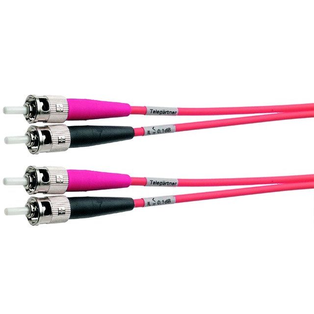 Telegärtner - Patchkabel LWL LWL-Duplex-Rangierkabel 100010730 G50/125 OM4 1,0 m