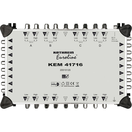 Kathrein - Multischalter KEM 41716 17 auf 16 kaskadierb
