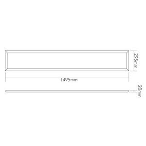 Nobile - Pendelleuchte LED-Panel 1560721144 840 DALI/push