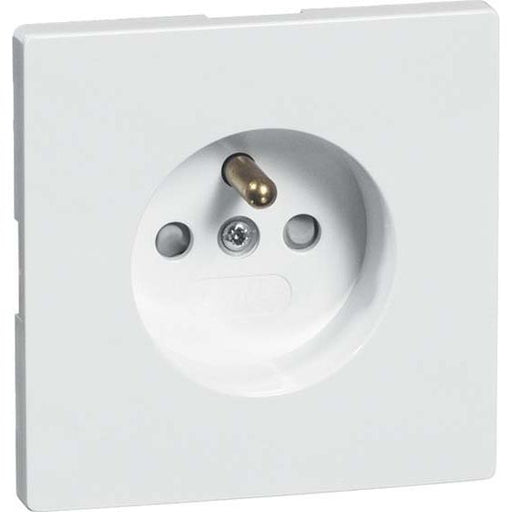 Peha - Schalter-/Steckdosenkombination Steckdose m.Erdungsstift B 95.6671.03 SI erh.Berührs.,weiß