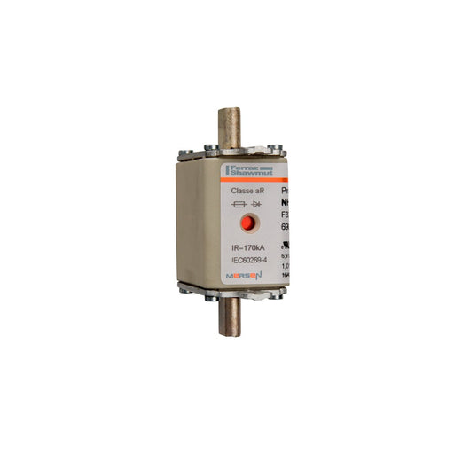 Mersen - Messersicherung NH-Sicherungseinsatz HL NH00UD69V125PV Gr.00 gR 125A/690VFM − 3 Stück