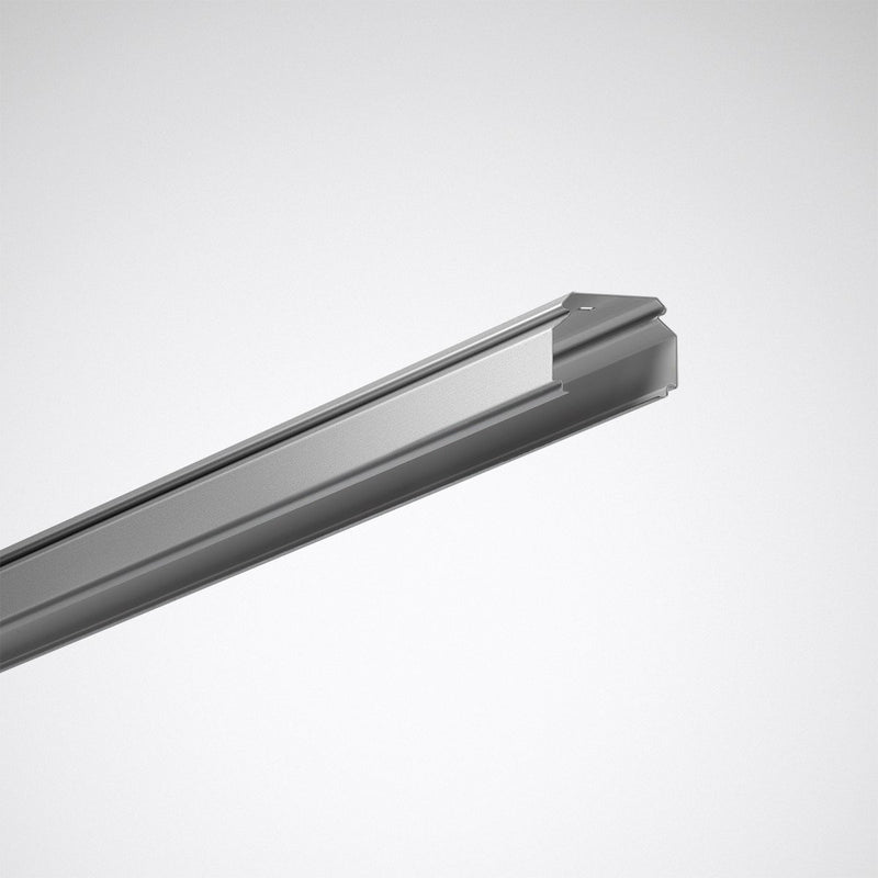 Trilux - Tragschiene für Lichtbandsystem Tragschiene 07650 L225 U E 03 silbergrau